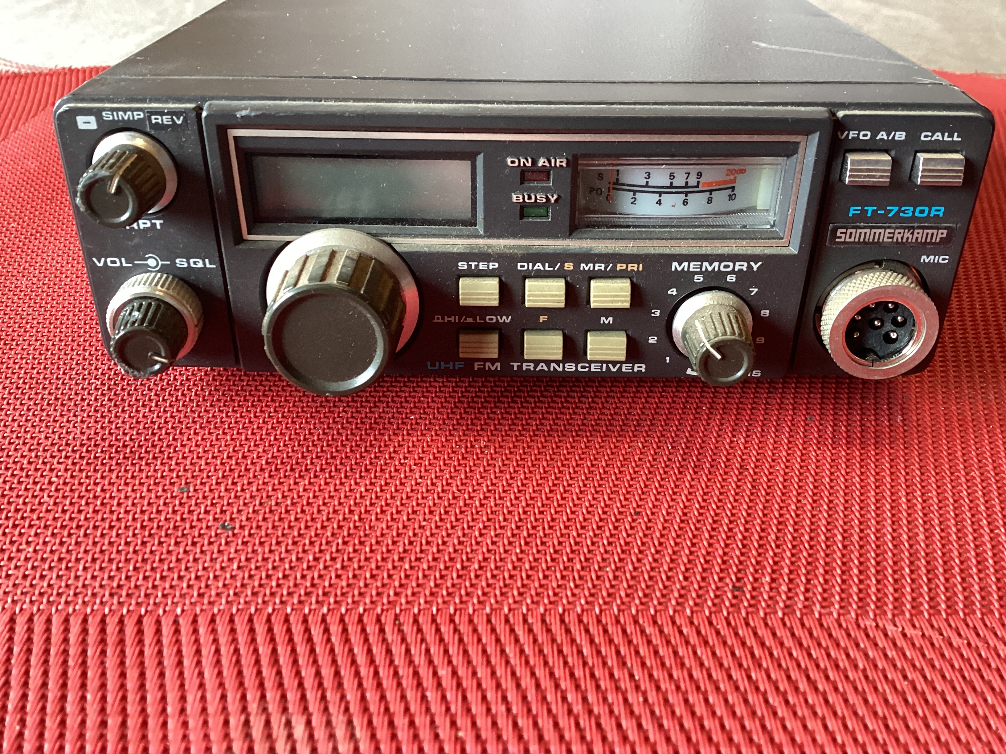 Sommerkamp FT-730R UHF-FM Transceiver, Funkgerät