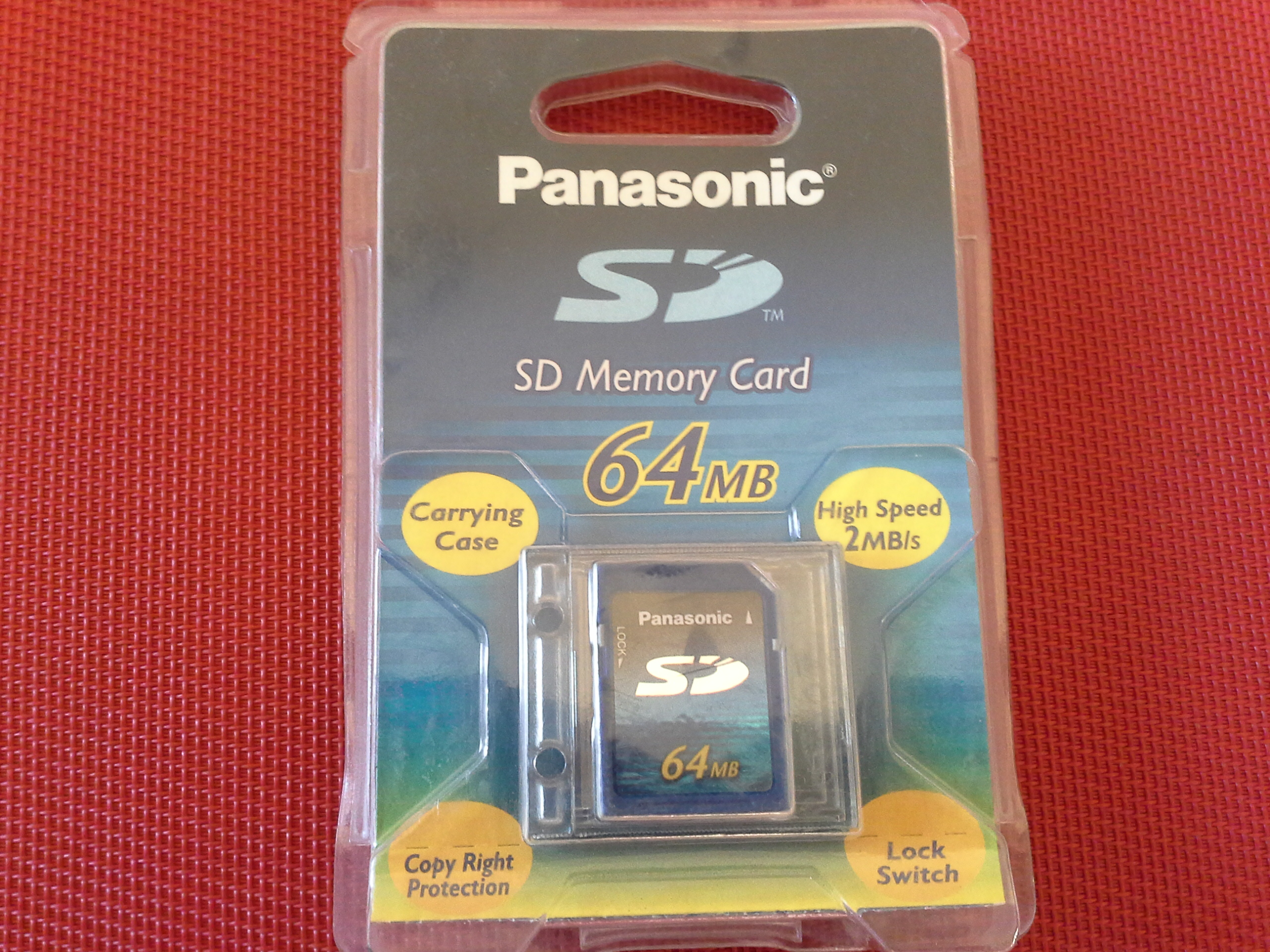 Panasonic 64 MB SD Karte - (RP-SD064B)