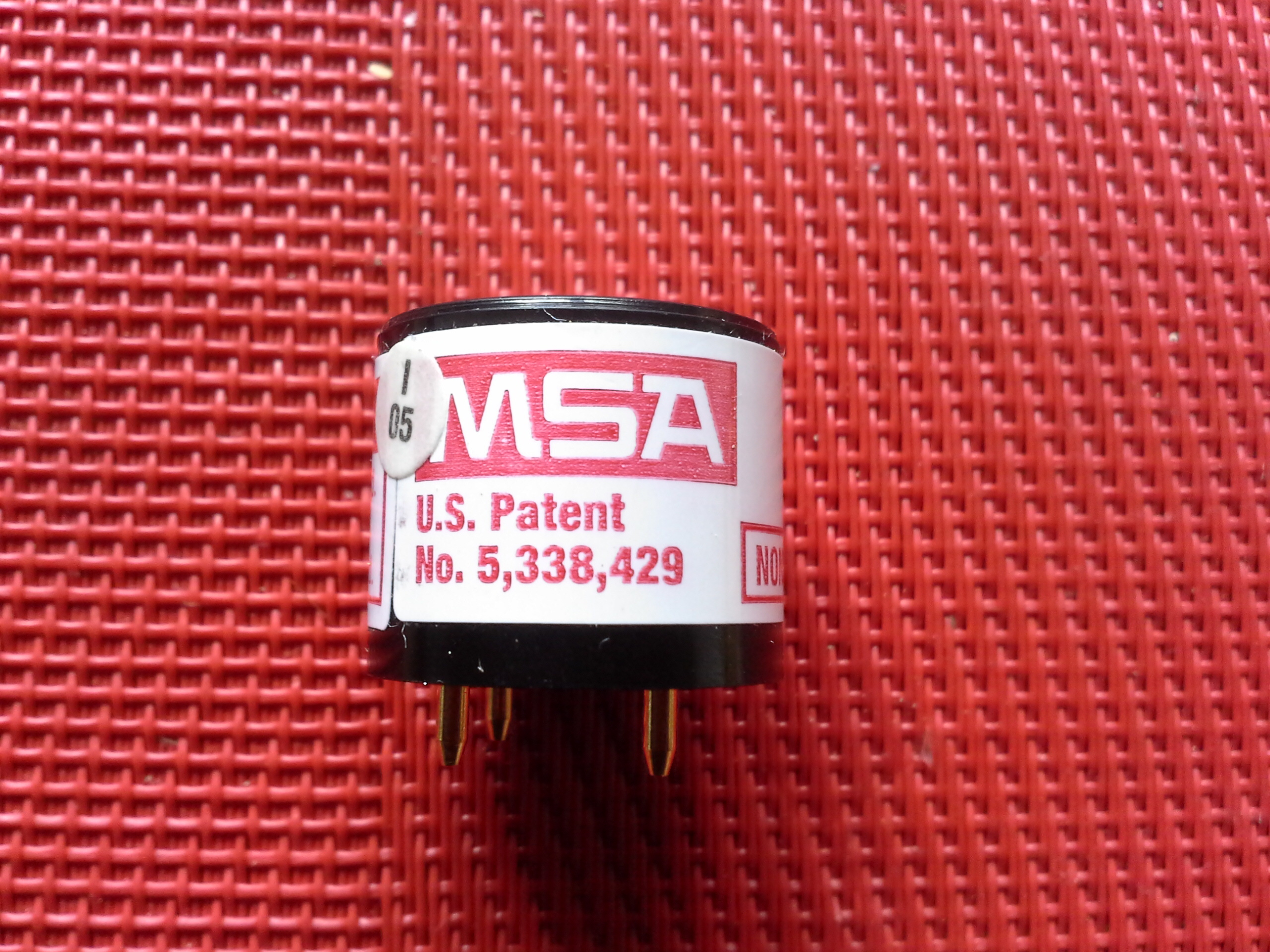 CO-Sensor für Gaswarngeräte der Firma MSA